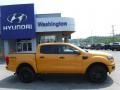 Cyber Orange Metallic - Ranger XLT SuperCrew 4x4 Photo No. 2