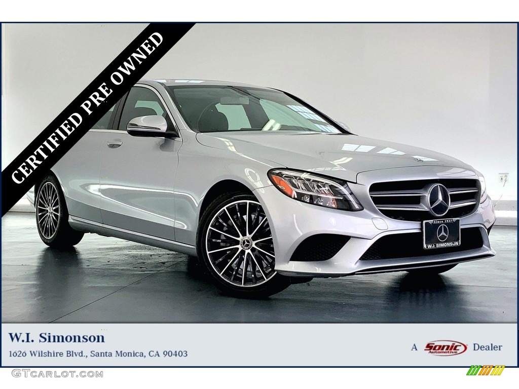 2020 C 300 Sedan - Iridium Silver Metallic / Black photo #1