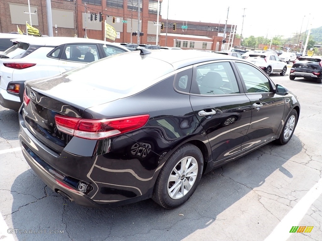 2016 Optima LX - Ebony Black / Black photo #9