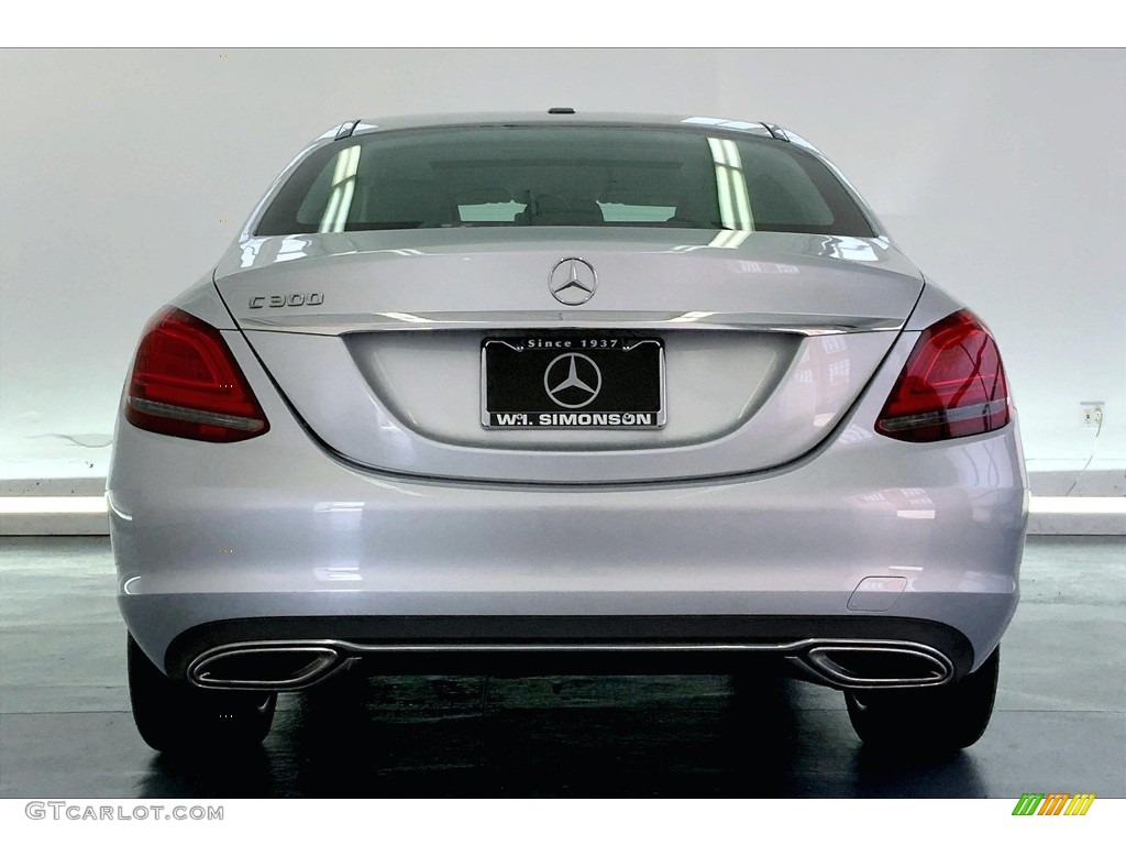 2020 C 300 Sedan - Iridium Silver Metallic / Black photo #3