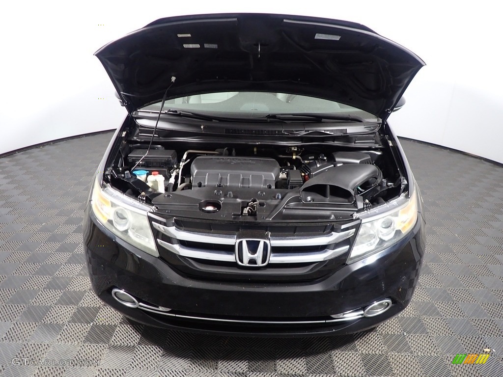 2014 Odyssey Touring - Crystal Black Pearl / Gray photo #7