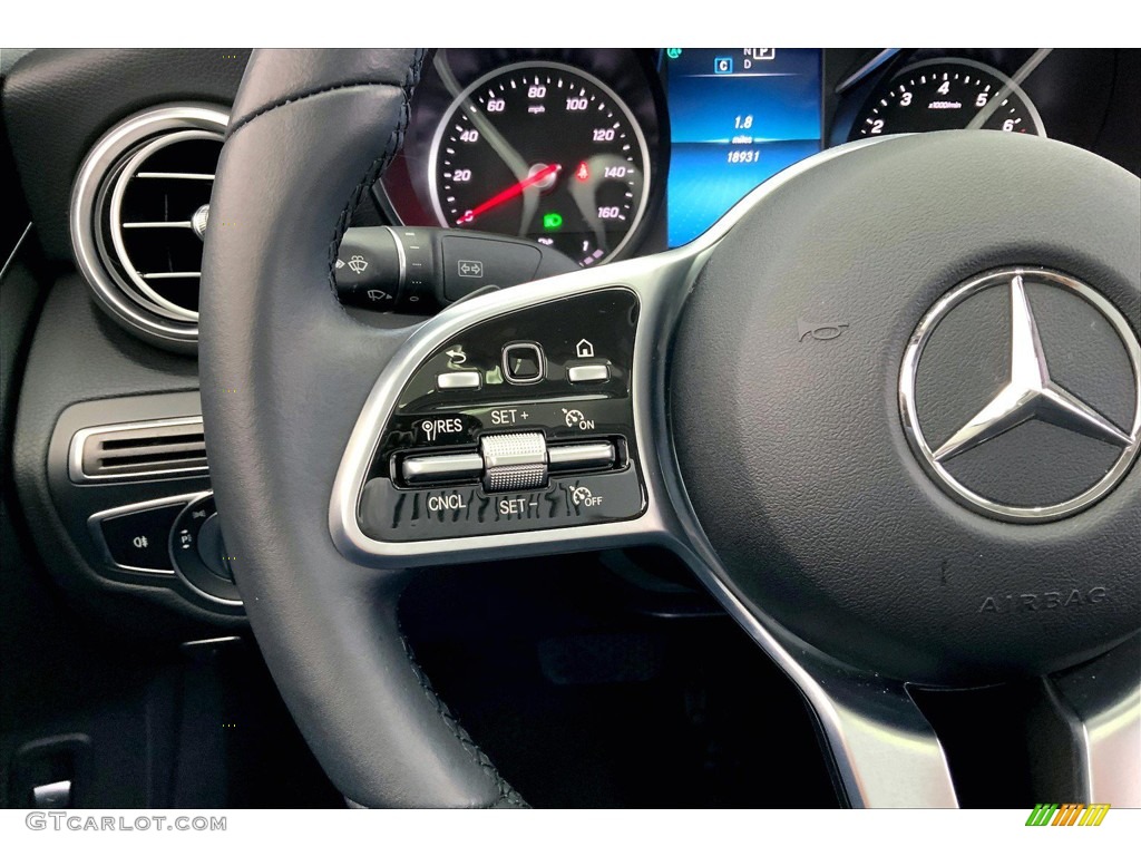 2020 C 300 Sedan - Iridium Silver Metallic / Black photo #20