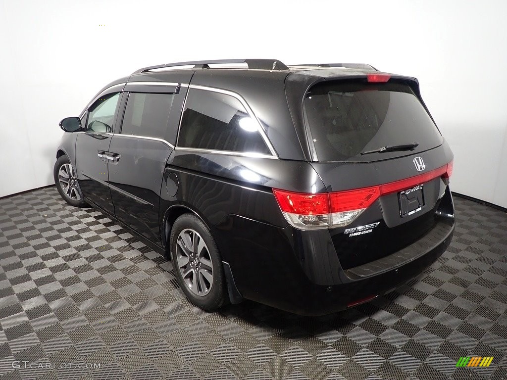 2014 Odyssey Touring - Crystal Black Pearl / Gray photo #13