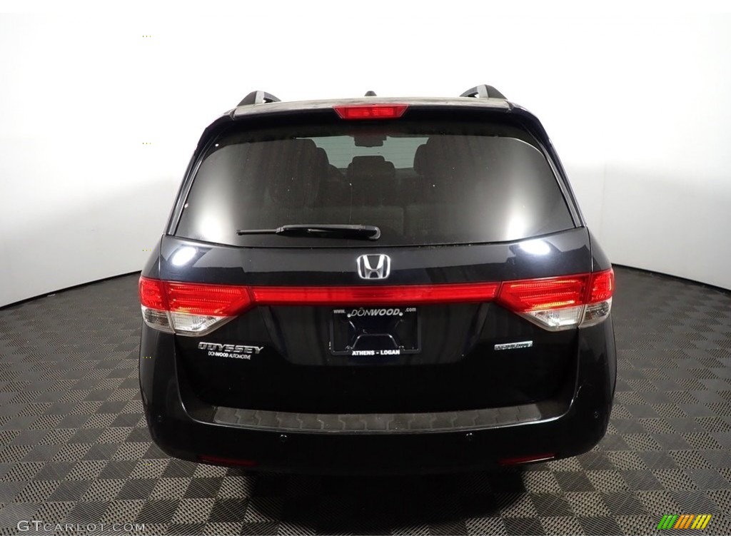 2014 Odyssey Touring - Crystal Black Pearl / Gray photo #14