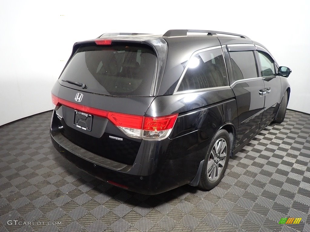 2014 Odyssey Touring - Crystal Black Pearl / Gray photo #19