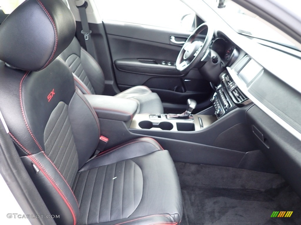 Black Interior 2020 Kia Optima SX Photo #146150079