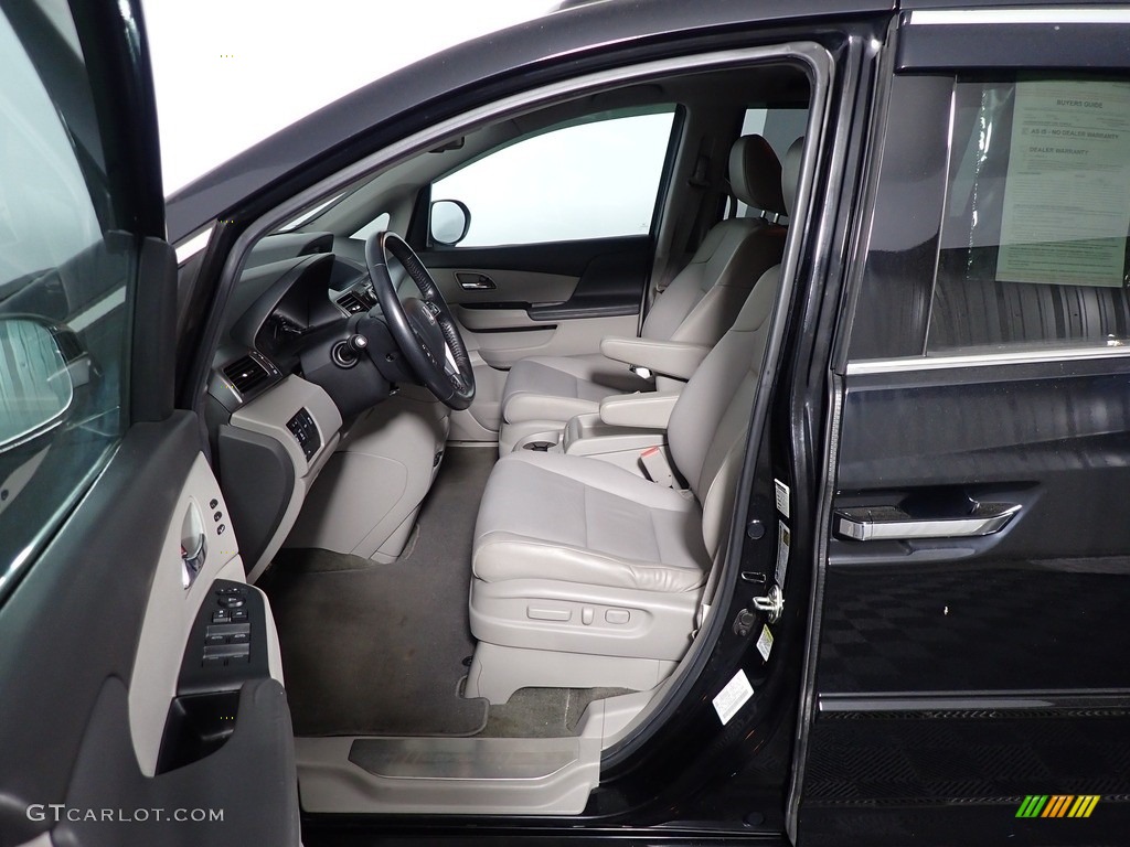 2014 Odyssey Touring - Crystal Black Pearl / Gray photo #22