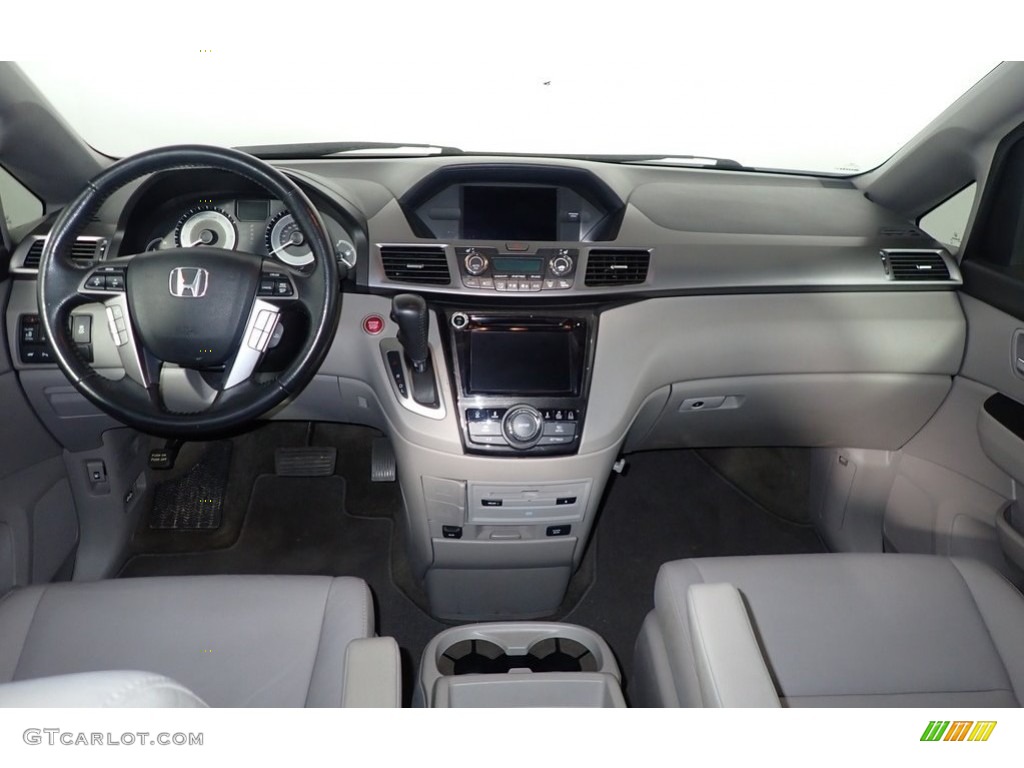 2014 Odyssey Touring - Crystal Black Pearl / Gray photo #24