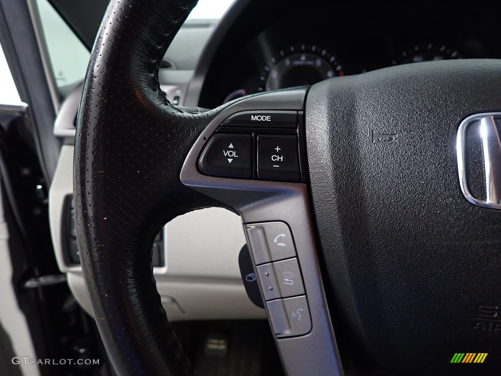 2014 Odyssey Touring - Crystal Black Pearl / Gray photo #29