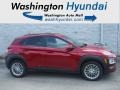 2021 Pulse Red Hyundai Kona SEL AWD  photo #2