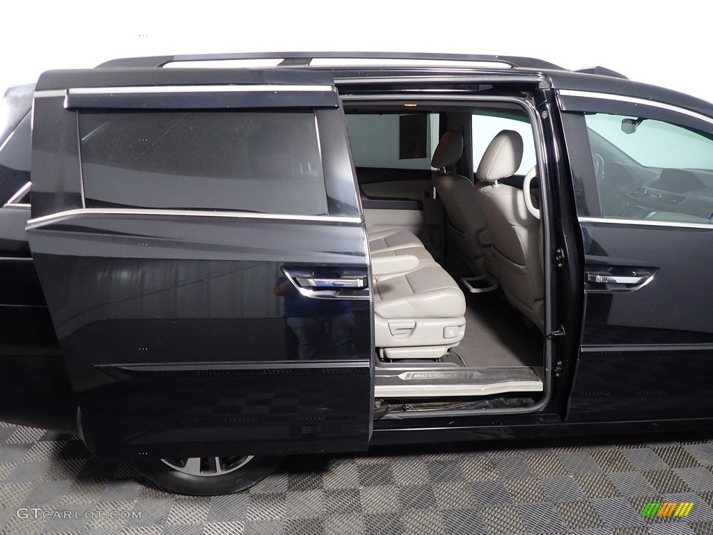 2014 Odyssey Touring - Crystal Black Pearl / Gray photo #35