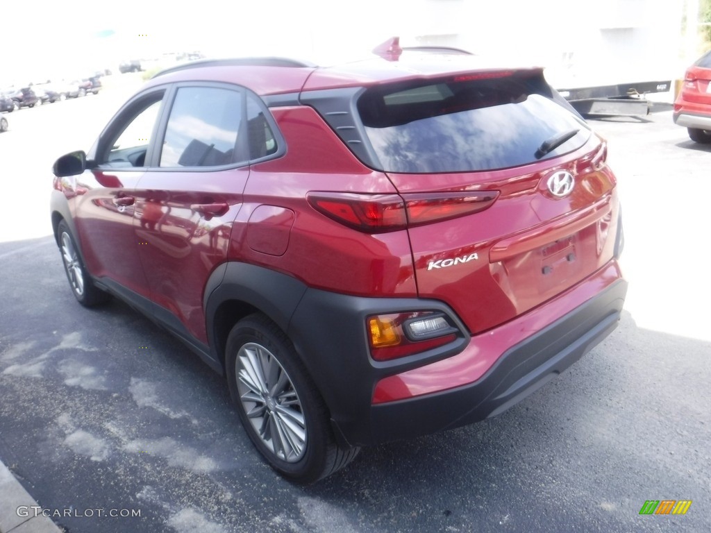2021 Kona SEL AWD - Pulse Red / Black/Gray photo #6