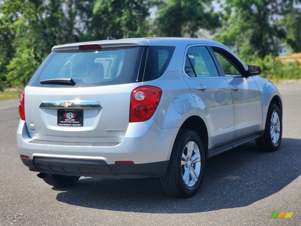 2012 Equinox LS AWD - Silver Ice Metallic / Light Titanium/Jet Black photo #5