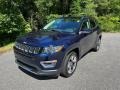 2020 Jazz Blue Pearl Jeep Compass Limted 4x4  photo #2