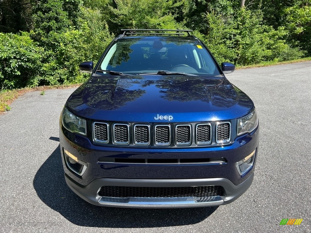 2020 Compass Limted 4x4 - Jazz Blue Pearl / Black photo #3