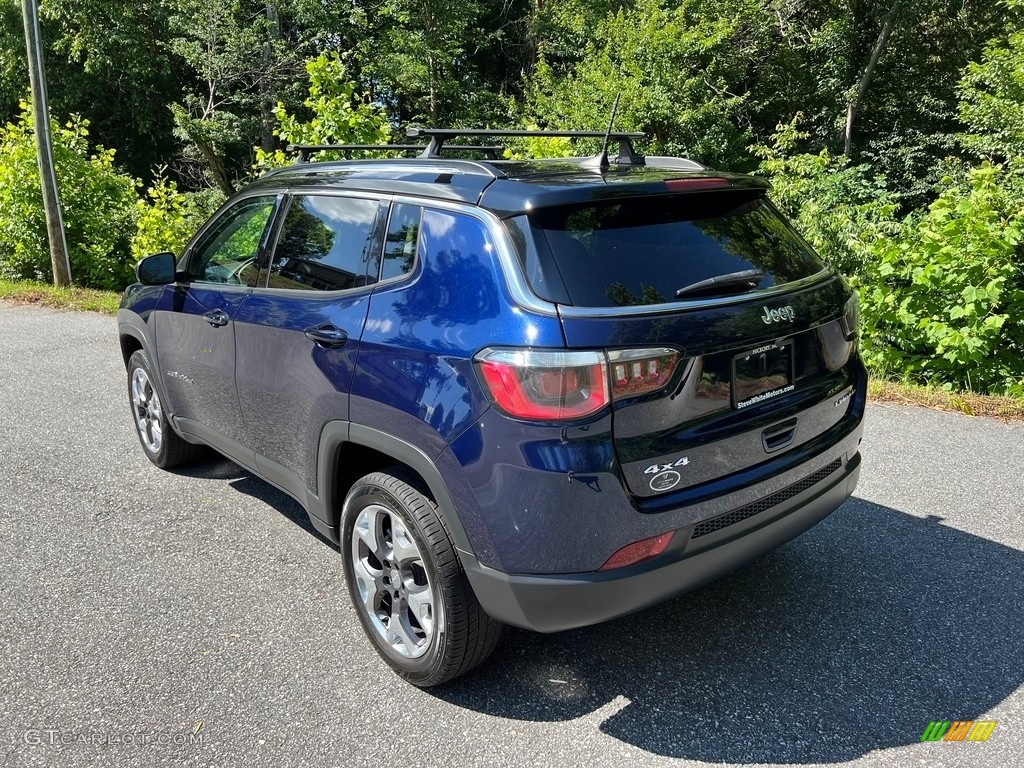 2020 Compass Limted 4x4 - Jazz Blue Pearl / Black photo #8