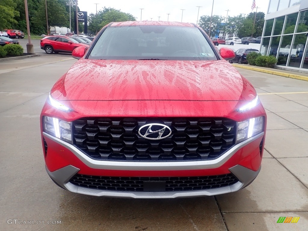 2023 Santa Fe SE AWD - Calypso Red / Black photo #8