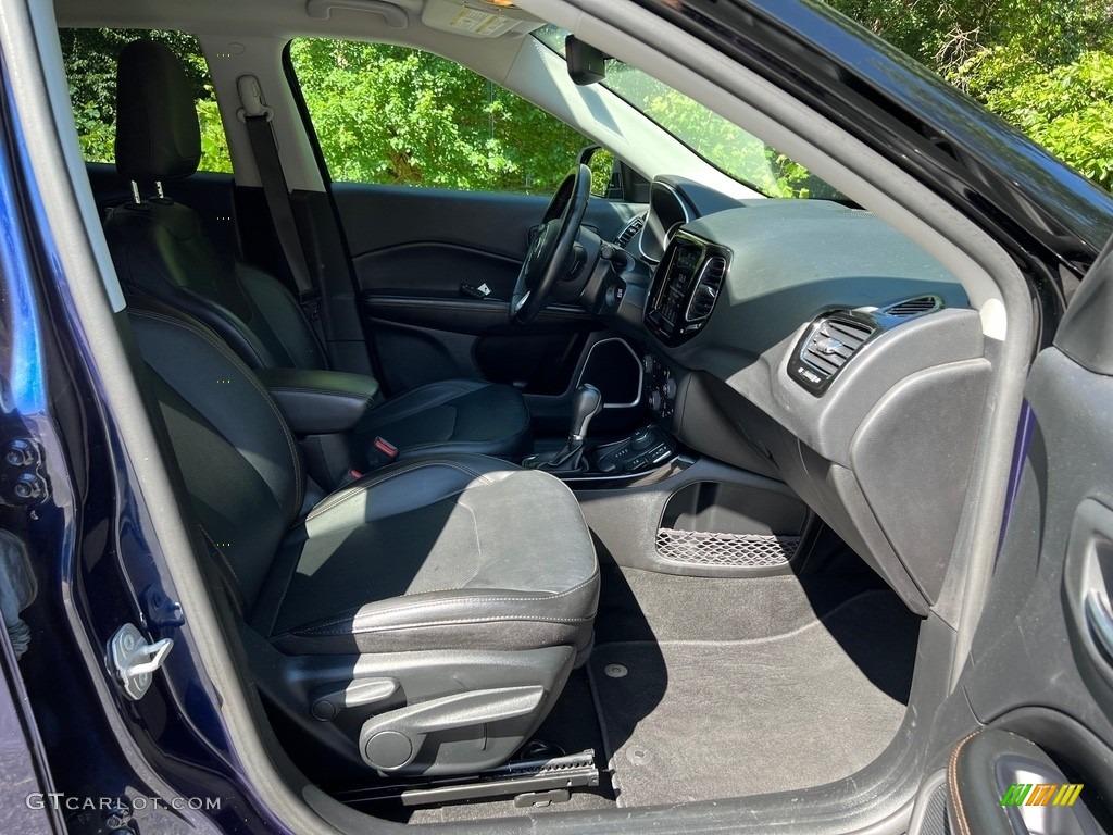 2020 Compass Limted 4x4 - Jazz Blue Pearl / Black photo #16