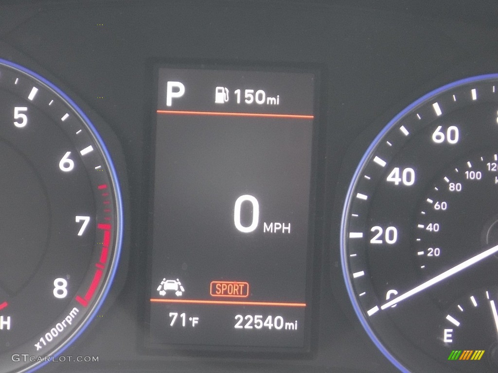 2021 Kona SEL AWD - Pulse Red / Black/Gray photo #30