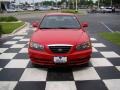 2004 Rally Red Hyundai Elantra GLS Sedan  photo #9