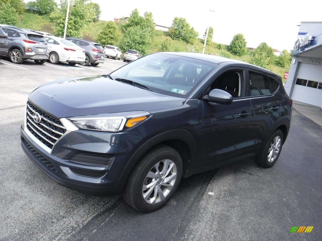 2020 Tucson SE AWD - Dusk Blue / Black photo #5