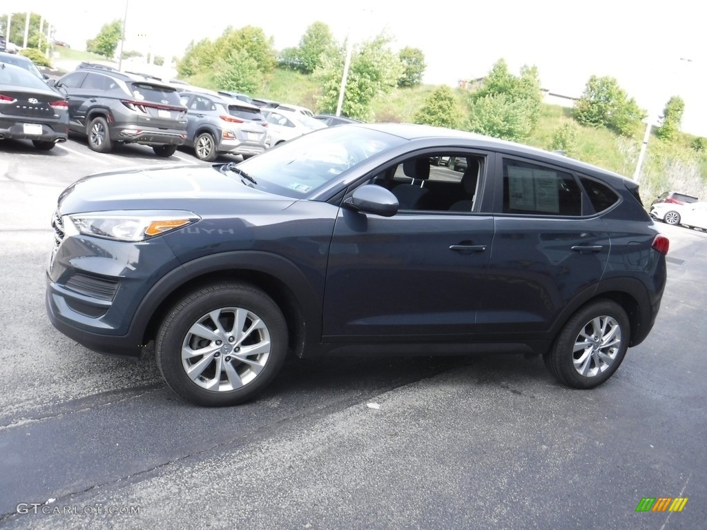 2020 Tucson SE AWD - Dusk Blue / Black photo #6