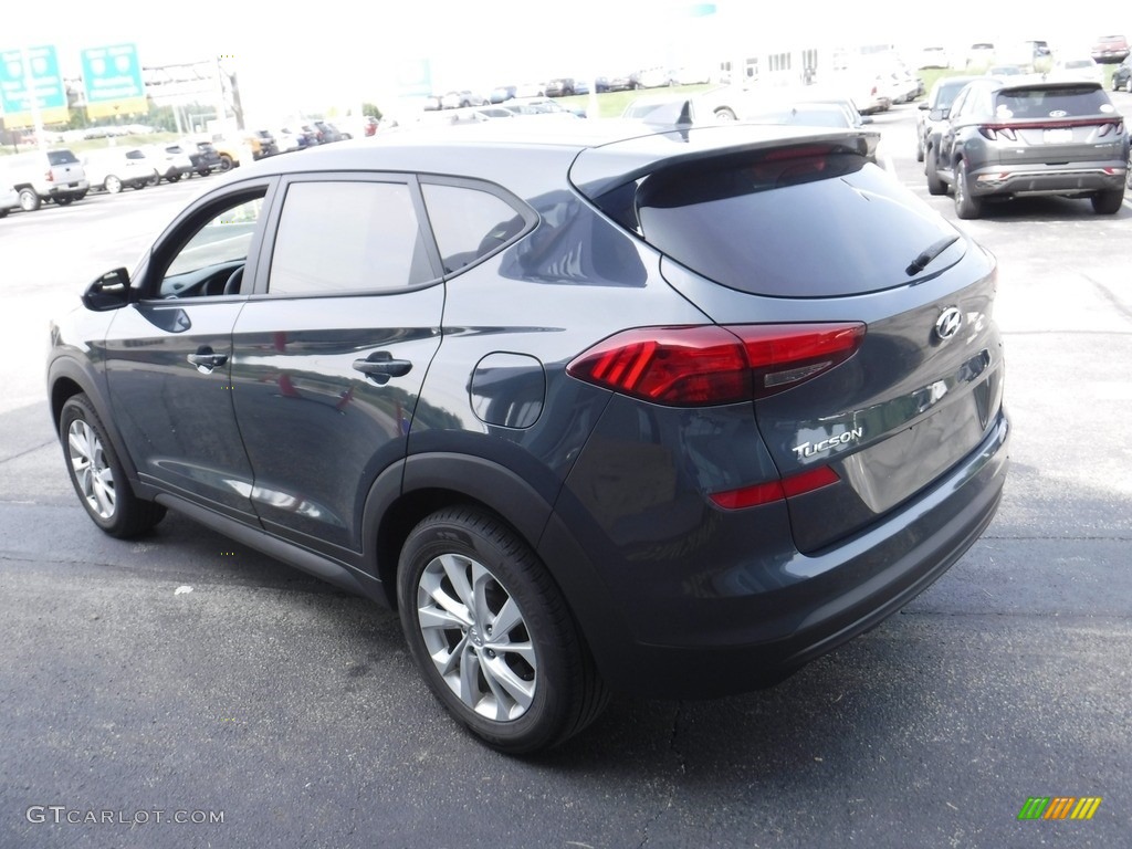 2020 Tucson SE AWD - Dusk Blue / Black photo #7