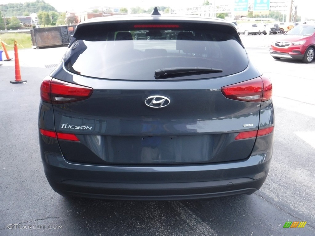 2020 Tucson SE AWD - Dusk Blue / Black photo #8
