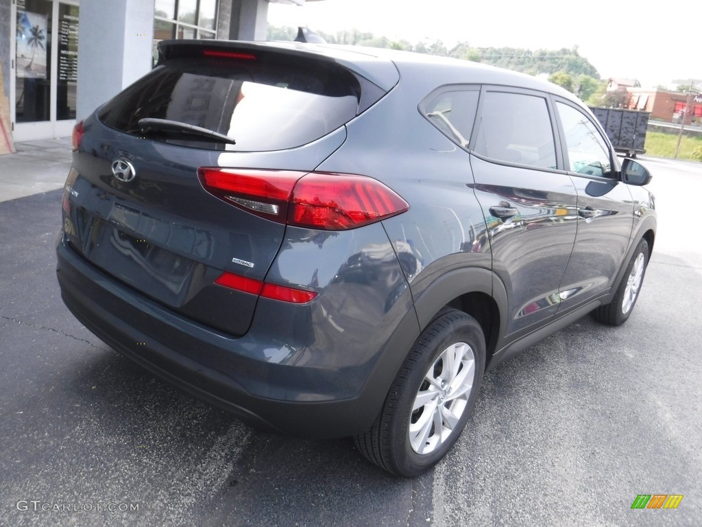 2020 Tucson SE AWD - Dusk Blue / Black photo #9