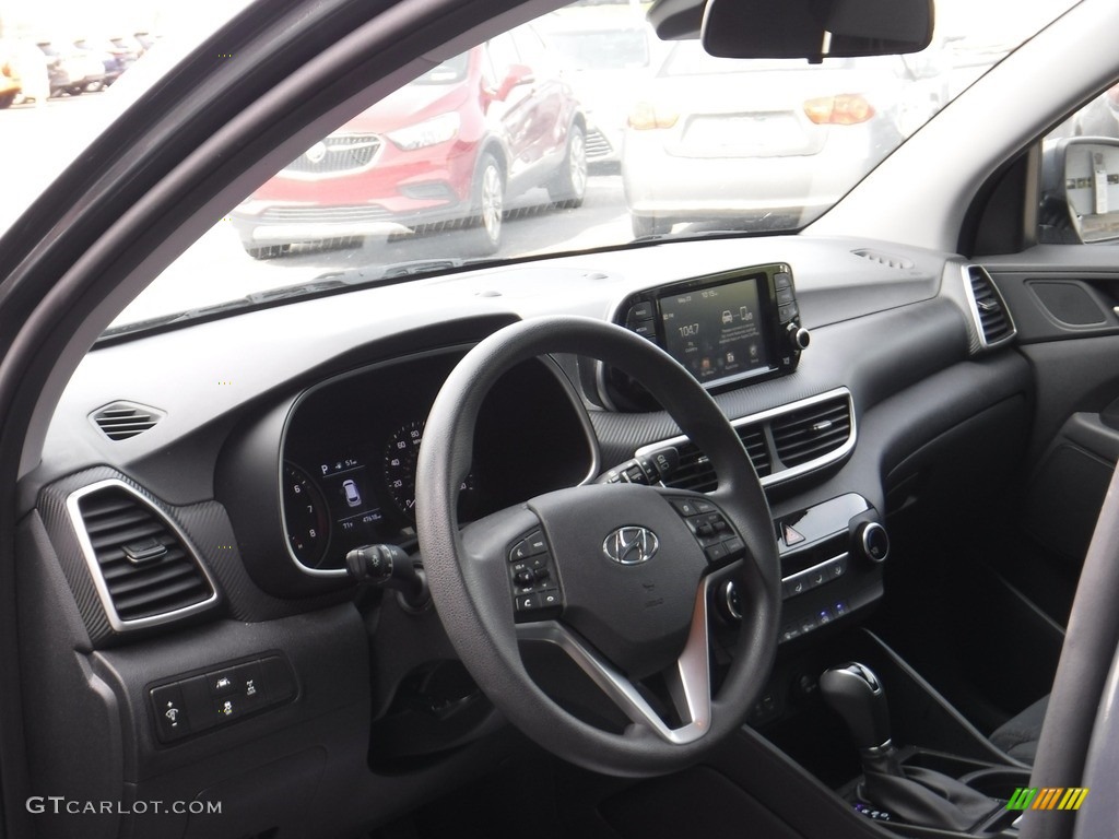 2020 Tucson SE AWD - Dusk Blue / Black photo #11