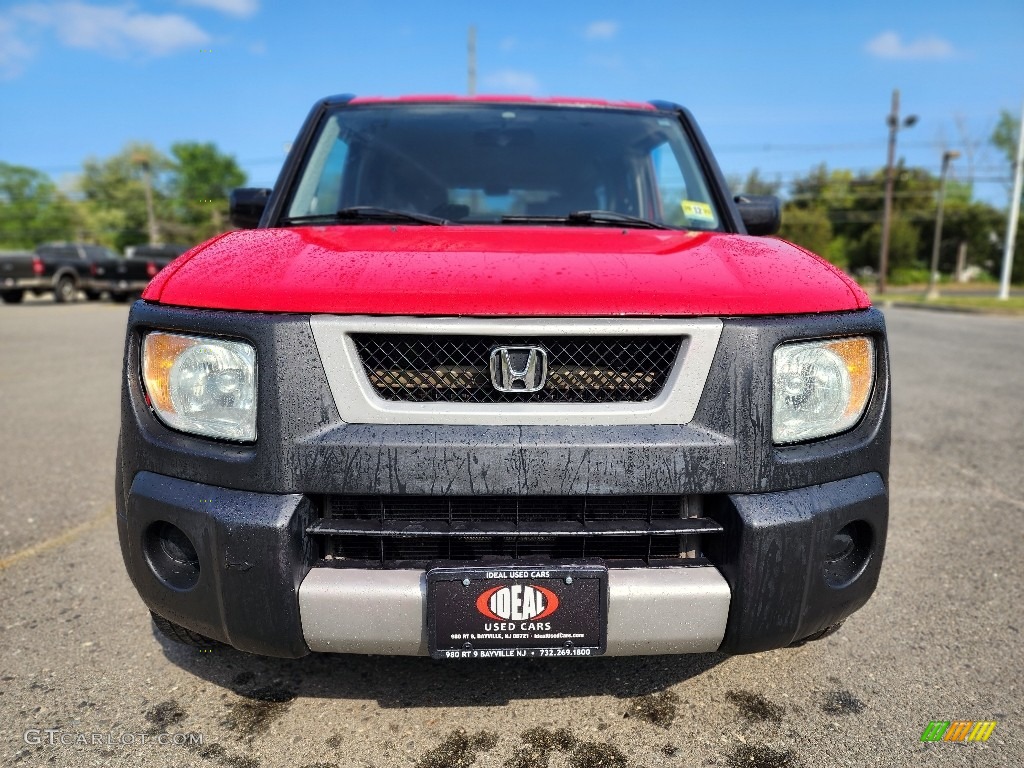 2005 Element EX - Rallye Red / Black/Gray photo #8