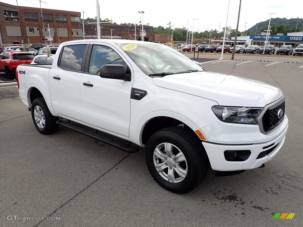 2020 Ranger XLT SuperCrew 4x4 - Oxford White / Ebony photo #2