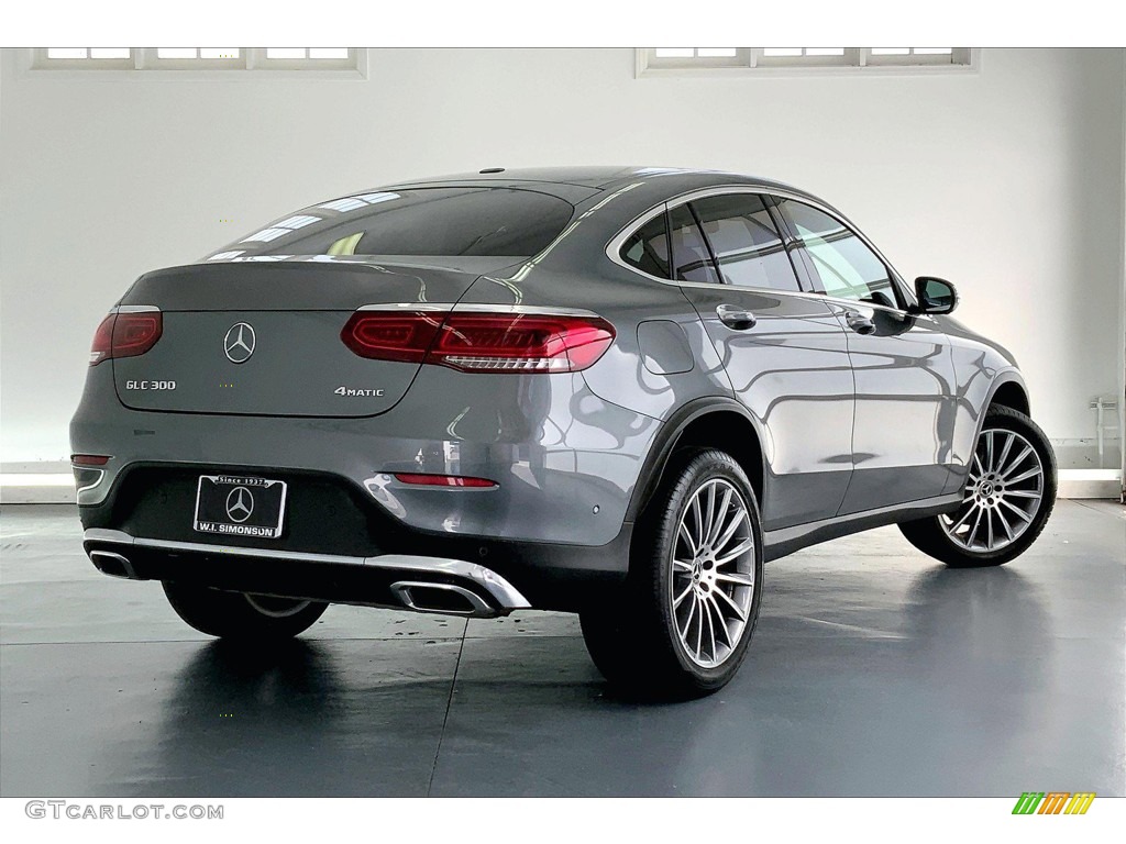 2020 GLC 300 4Matic Coupe - Selenite Grey Metallic / Black photo #13