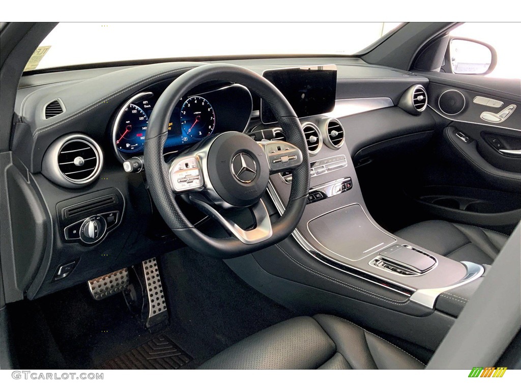 2020 Mercedes-Benz GLC 300 4Matic Coupe Black Dashboard Photo #146151366
