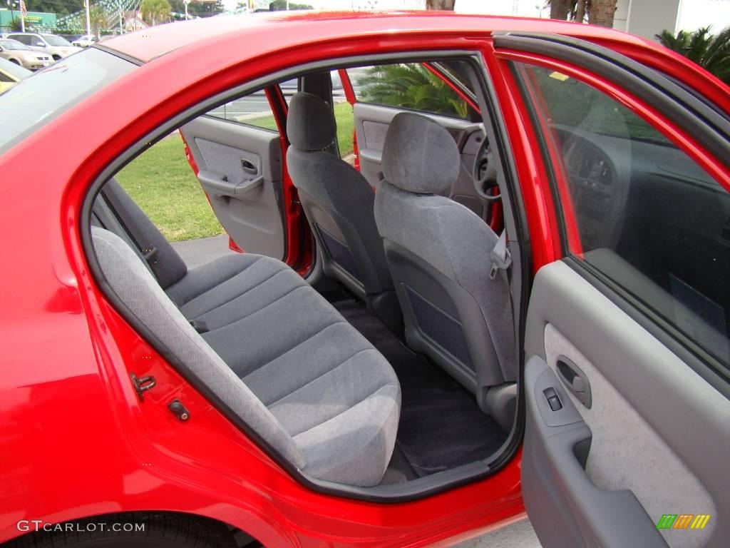 2004 Elantra GLS Sedan - Rally Red / Gray photo #13
