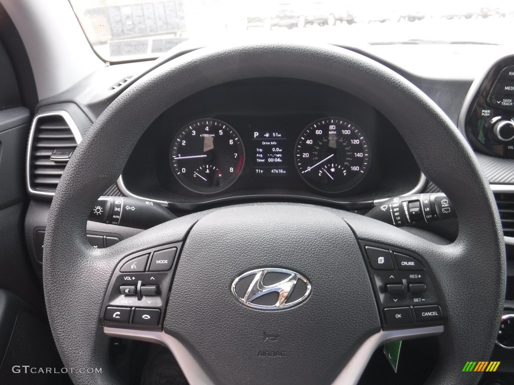 2020 Tucson SE AWD - Dusk Blue / Black photo #21
