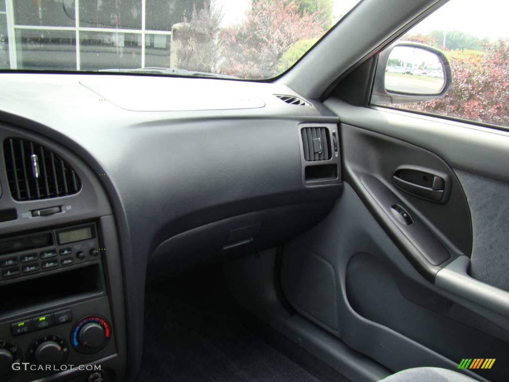 2004 Elantra GLS Sedan - Rally Red / Gray photo #15
