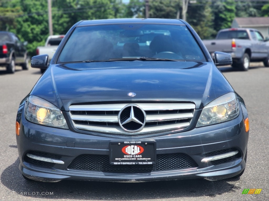 2011 C 300 Sport 4Matic - Steel Grey Metallic / Black photo #3