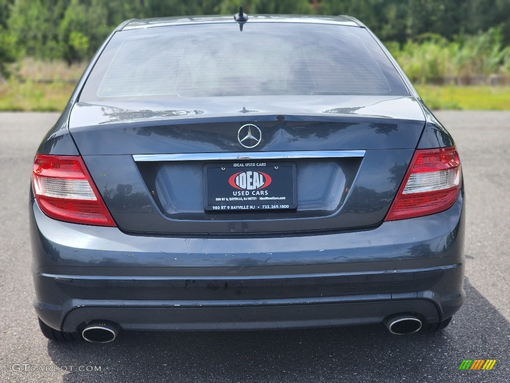 2011 C 300 Sport 4Matic - Steel Grey Metallic / Black photo #4