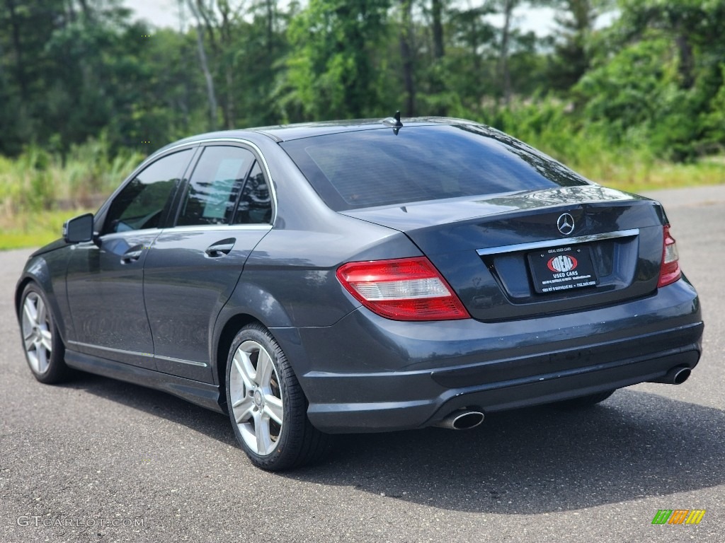 2011 C 300 Sport 4Matic - Steel Grey Metallic / Black photo #5