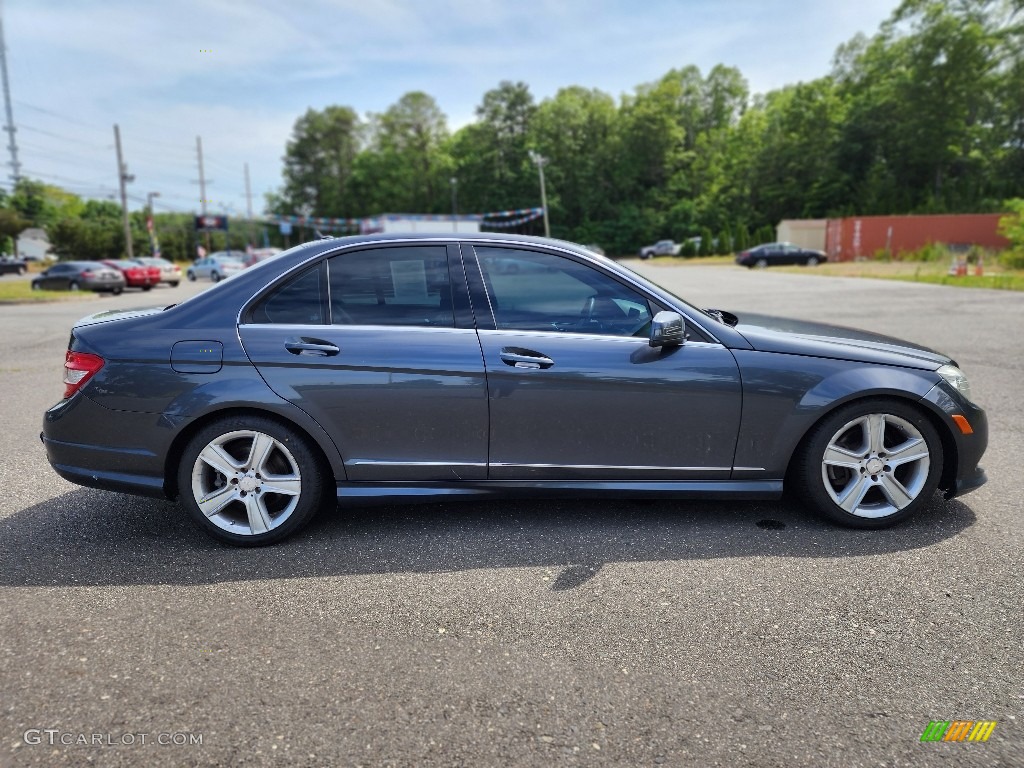2011 C 300 Sport 4Matic - Steel Grey Metallic / Black photo #8