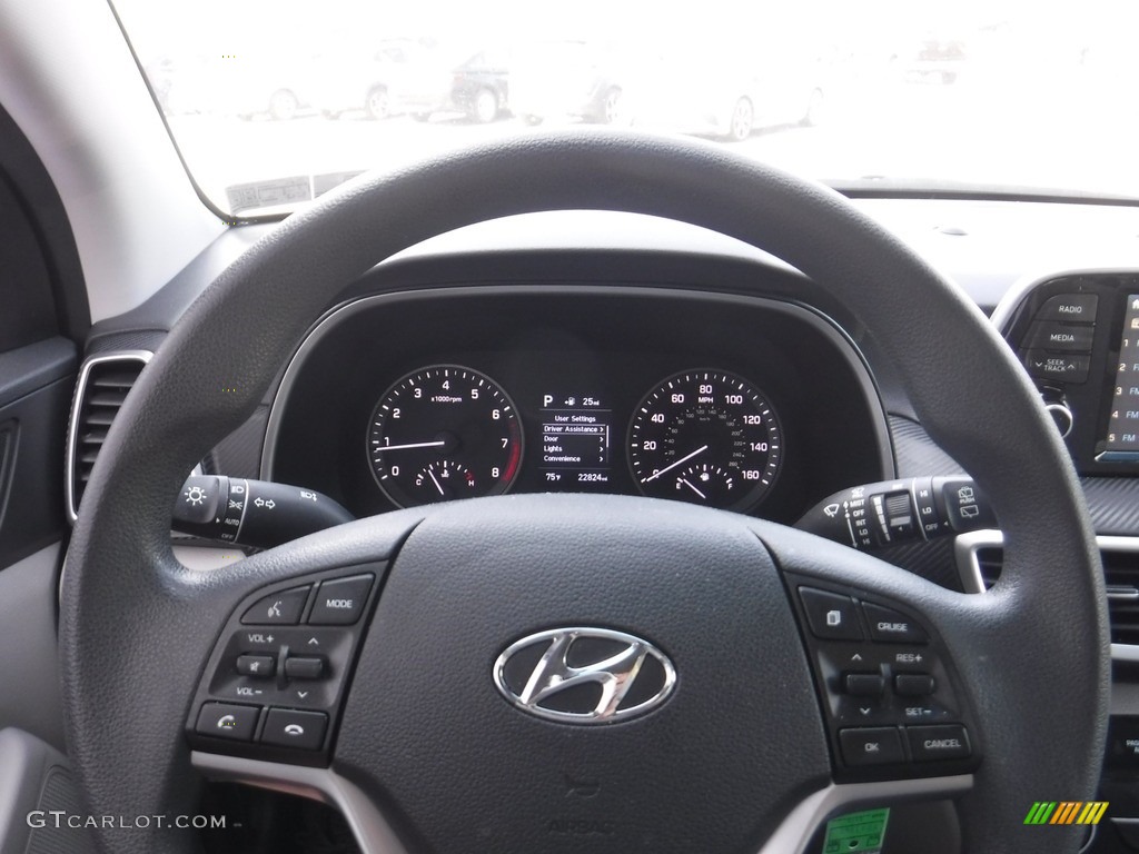 2020 Tucson SE AWD - Stellar Silver / Gray photo #18