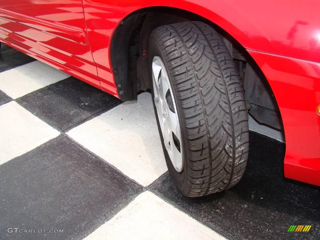 2004 Elantra GLS Sedan - Rally Red / Gray photo #21