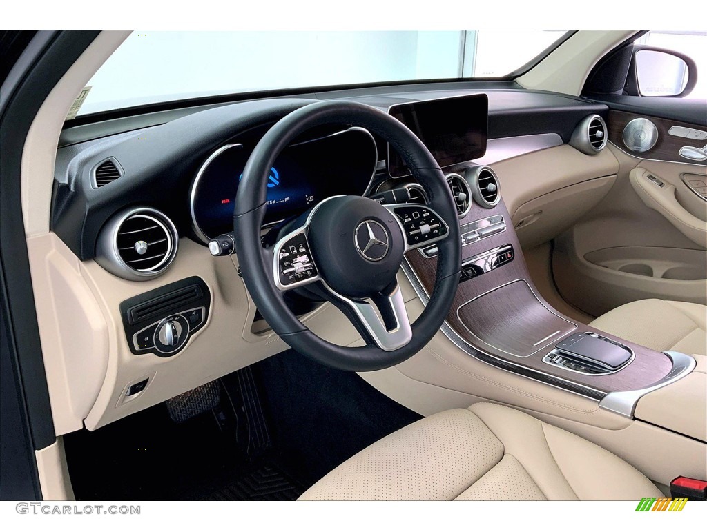 Silk Beige Interior 2020 Mercedes-Benz GLC 350e 4Matic Photo #146152311