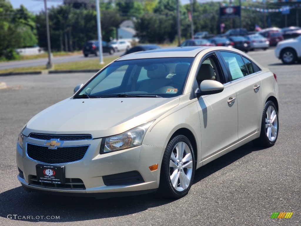 2011 Cruze LTZ - Gold Mist Metallic / Cocoa/Light Neutral Leather photo #1