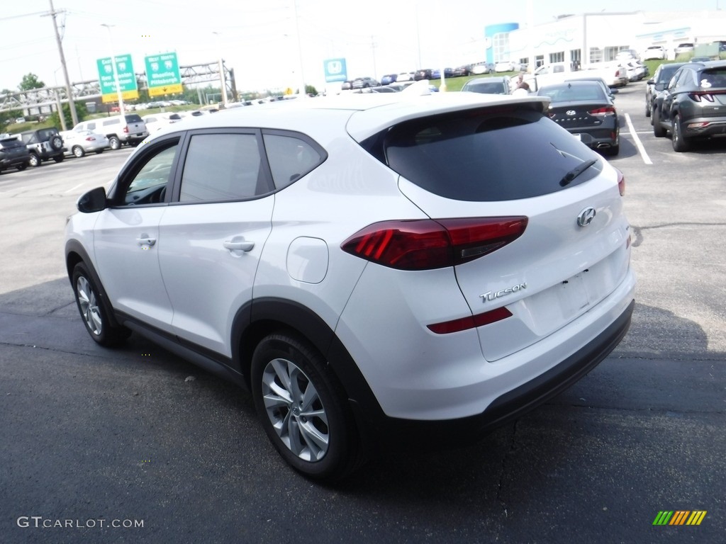 2020 Tucson SE AWD - Cream White Pearl / Gray photo #6