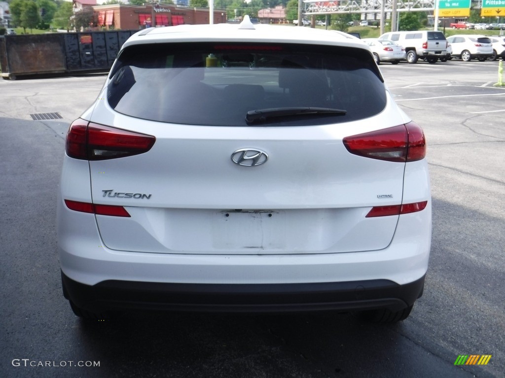 2020 Tucson SE AWD - Cream White Pearl / Gray photo #7