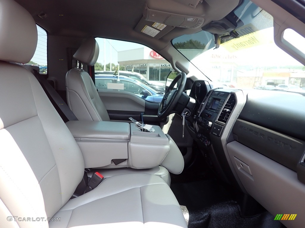 2021 F250 Super Duty XL Regular Cab 4x4 - Race Red / Medium Earth Gray photo #10
