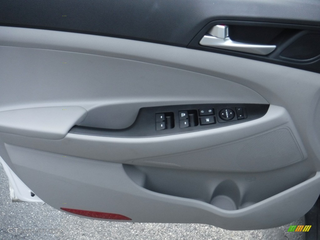 2020 Tucson SE AWD - Cream White Pearl / Gray photo #13