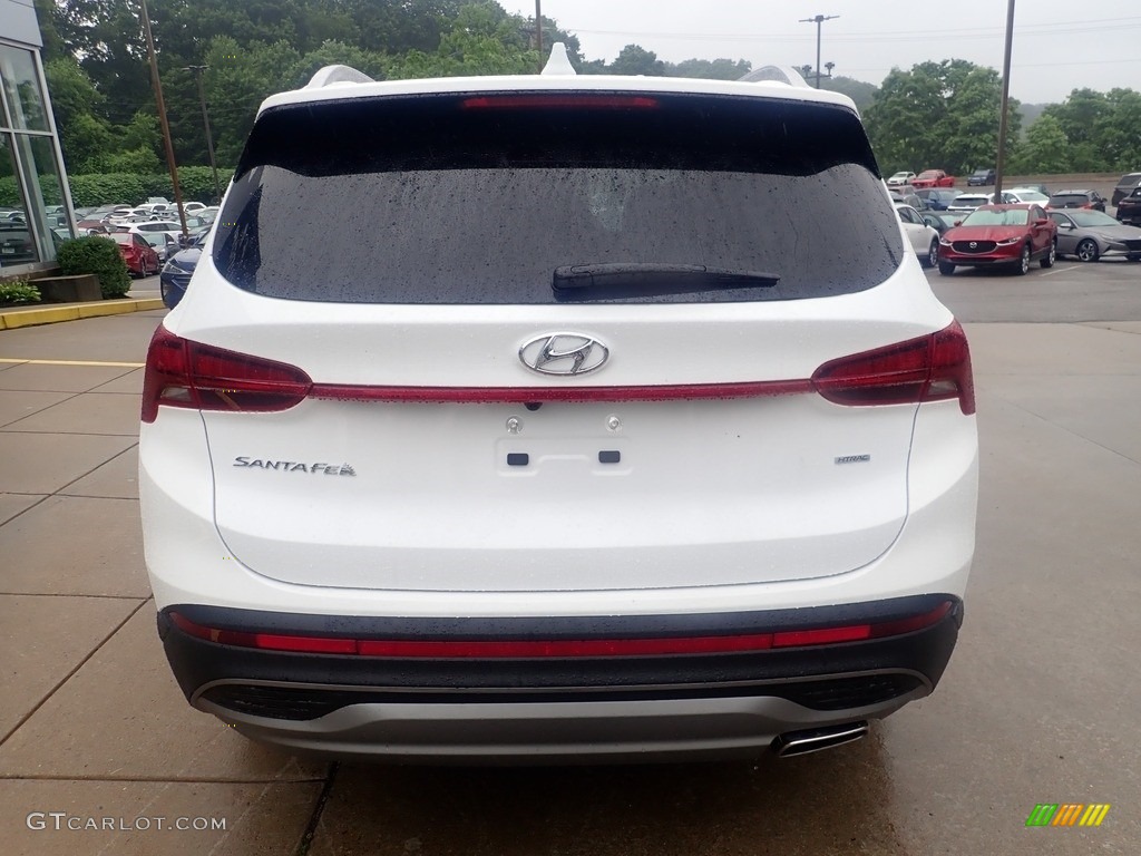 2023 Santa Fe SEL AWD - Serenity White Pearl / Black photo #3